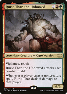Ruric Thar, the Unbowed⁣ - Double Masters 2022⁣ (Rare)⁣ [271]