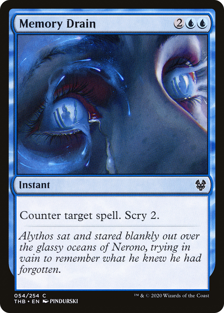 Memory Drain⁣ - Theros Beyond Death⁣ (Common)⁣ [54]