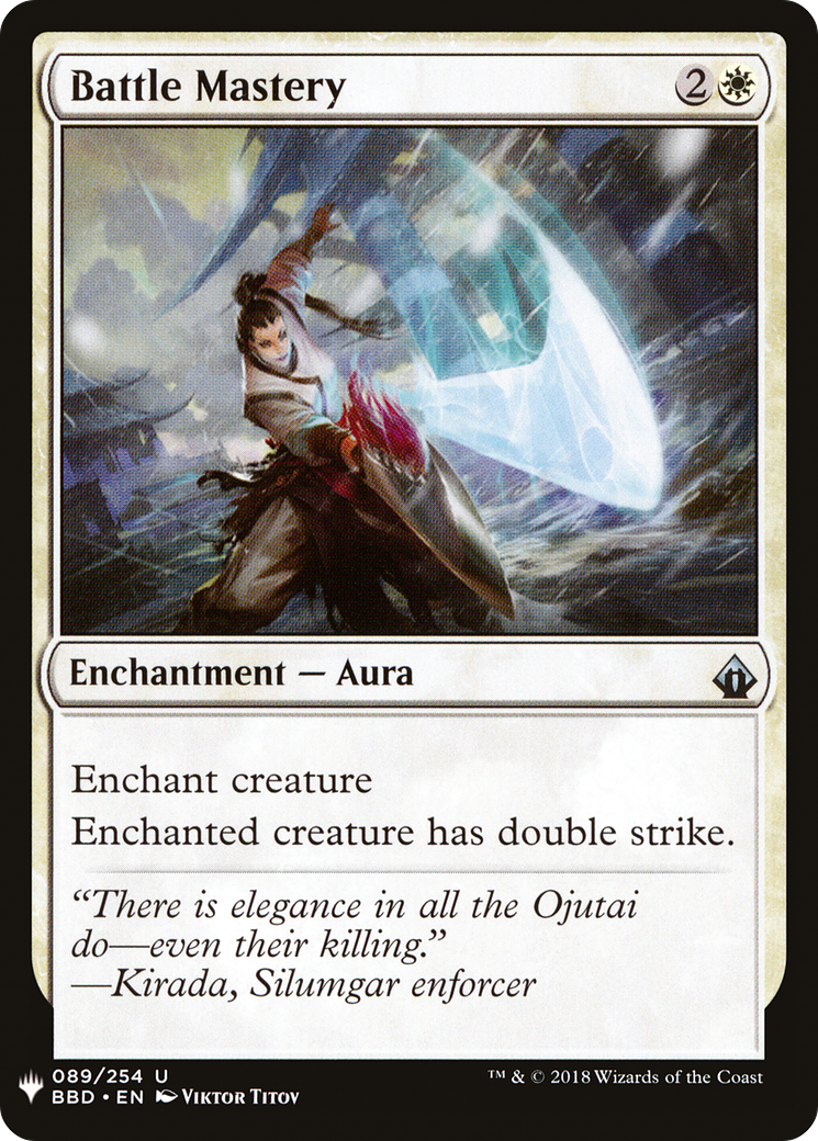 Battle Mastery (LIST-BBD-89) - The List