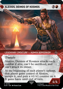 Alexios, Deimos of Kosmos (Showcase) (ACR-134) - Assassin's Creed: (Showcase) (Borderless)