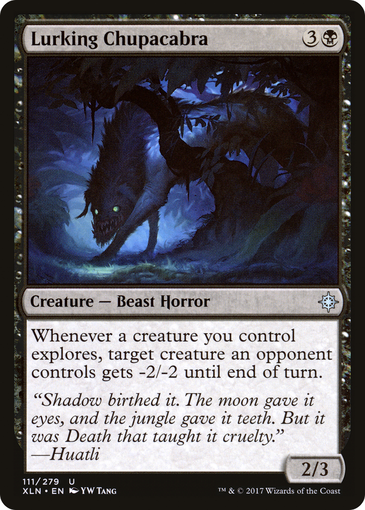 Lurking Chupacabra (XLN-111) - Ixalan Foil