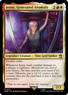 Jenny, Generated Anomaly⁣ - Universes Beyond: Doctor Who⁣ (Rare)⁣ [137]
