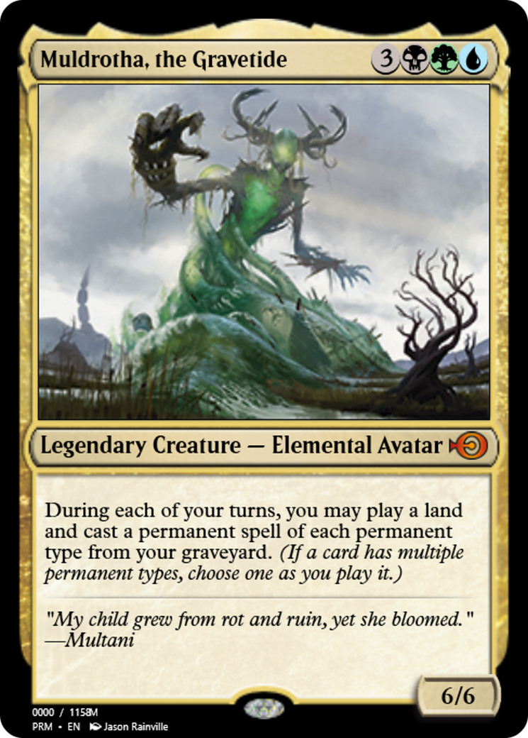 Muldrotha, the Gravetide (PRM-86216) - Magic Online Promos