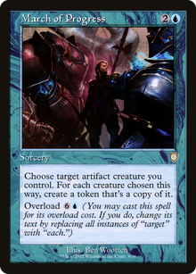 March of Progress⁣ - Commander: The Brothers' War⁣ (Rare)⁣ [8]