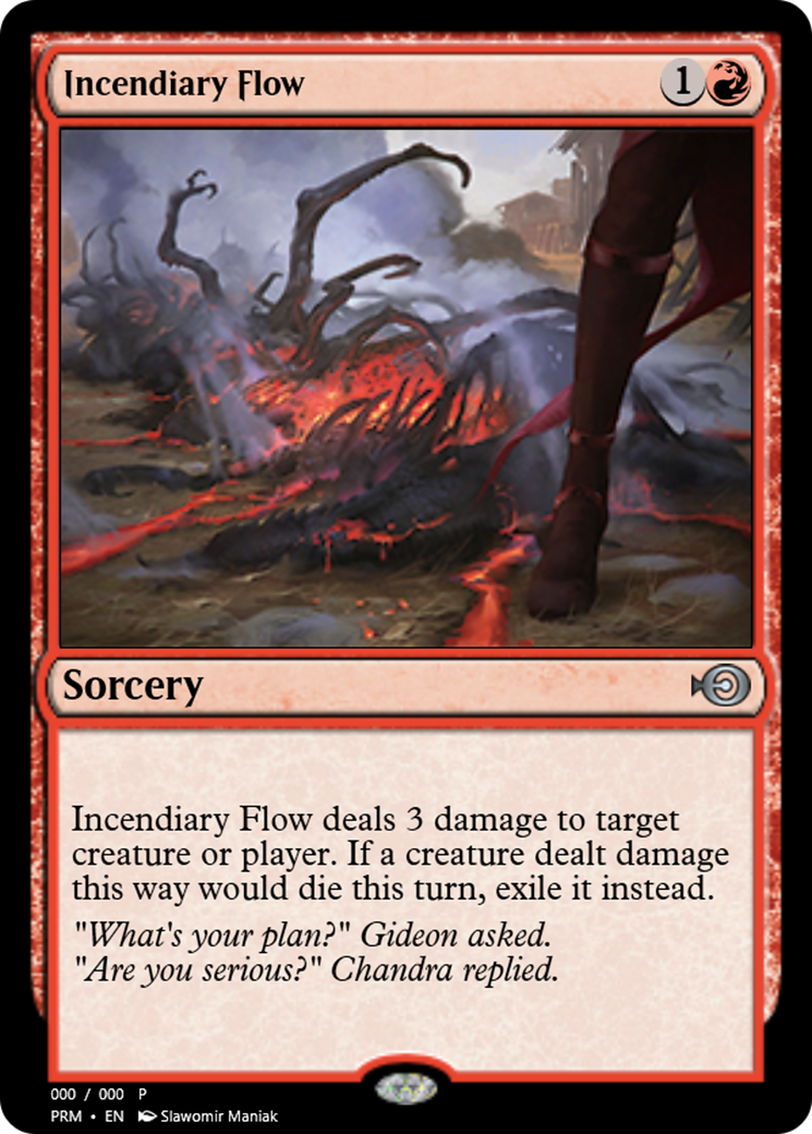 Incendiary Flow (PRM-62991) - Magic Online Promos Foil