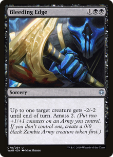 Bleeding Edge⁣ - War of the Spark⁣ (Uncommon)⁣ [78]