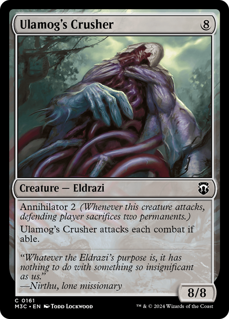 Ulamog's Crusher⁣ - Commander: Modern Horizons 3⁣ (Common)⁣ [161]