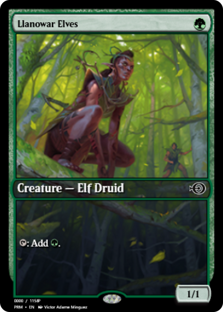 Llanowar Elves (PRM-68039) - Magic Online Promos