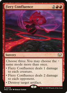 Fiery Confluence⁣ - Commander: March of the Machine⁣ (Rare)⁣ [278]