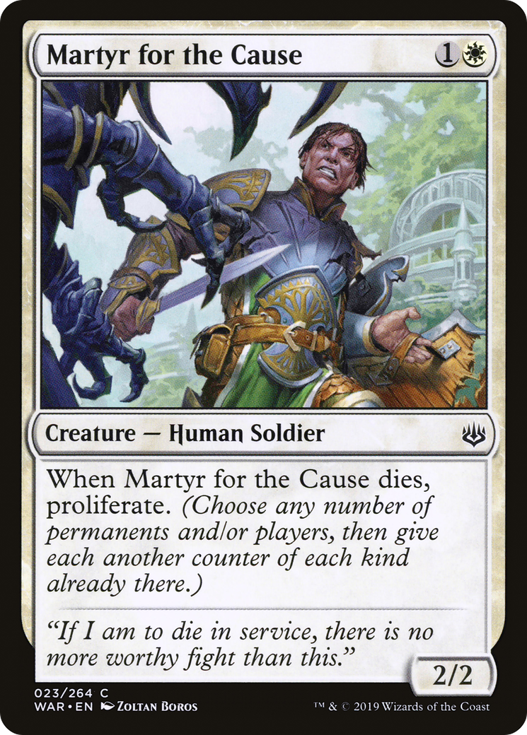 Martyr for the Cause⁣ - War of the Spark⁣ (Common)⁣ [23]