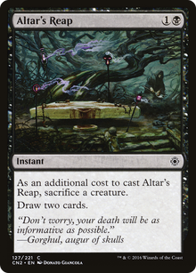 Altar's Reap (CN2-127) - Conspiracy: Take the Crown Foil