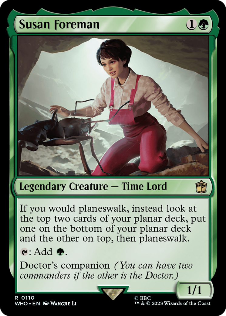 Susan Foreman⁣ - Universes Beyond: Doctor Who⁣ (Rare)⁣ [110]