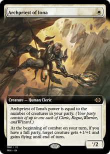 Archpriest of Iona (PRM-83764) - Magic Online Promos