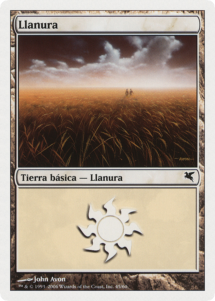 Plains (Spanish) - "Llanura" (C45) (PSAL-C45) - Salvat 2005