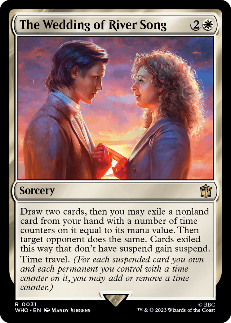 The Wedding of River Song⁣ - Universes Beyond: Doctor Who⁣ (Rare)⁣ [31]