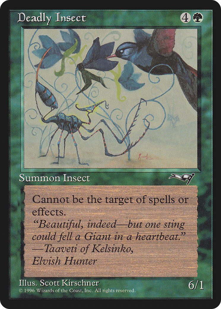 Deadly Insect (Bird) (ALL-86A) - Alliances