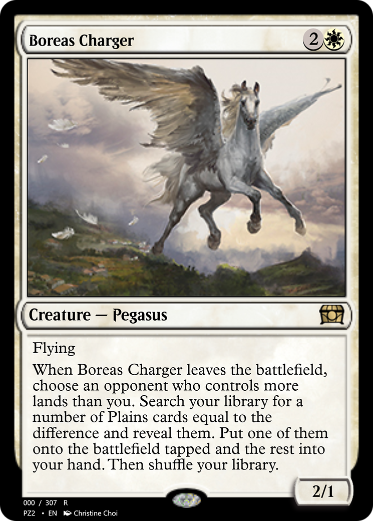 Boreas Charger (PZ2-70717) - Treasure Chest Foil