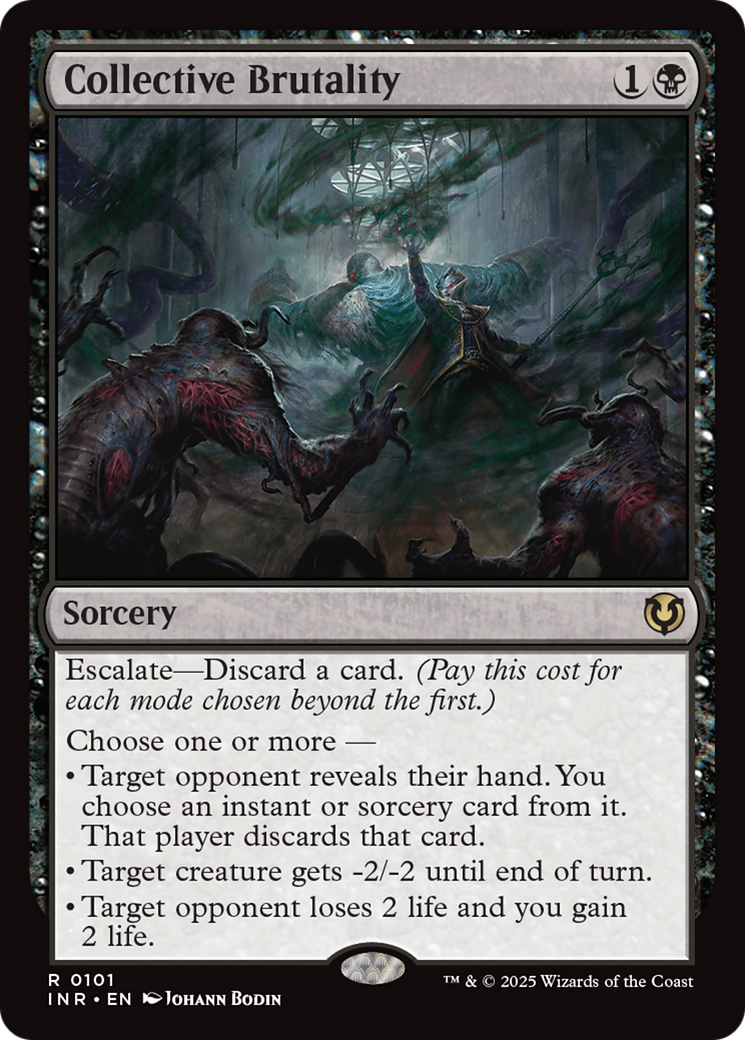 Collective Brutality (INR-101) - Innistrad Remastered Foil