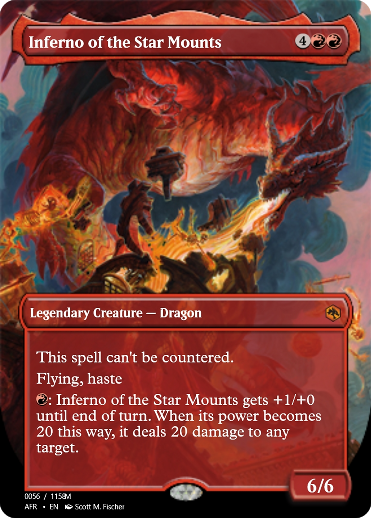 Inferno of the Star Mounts (PRM-92728) - Magic Online Promos Foil