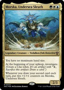 Morska, Undersea Sleuth⁣ - Commander: Murders at Karlov Manor⁣ (Mythic)⁣ [3]
