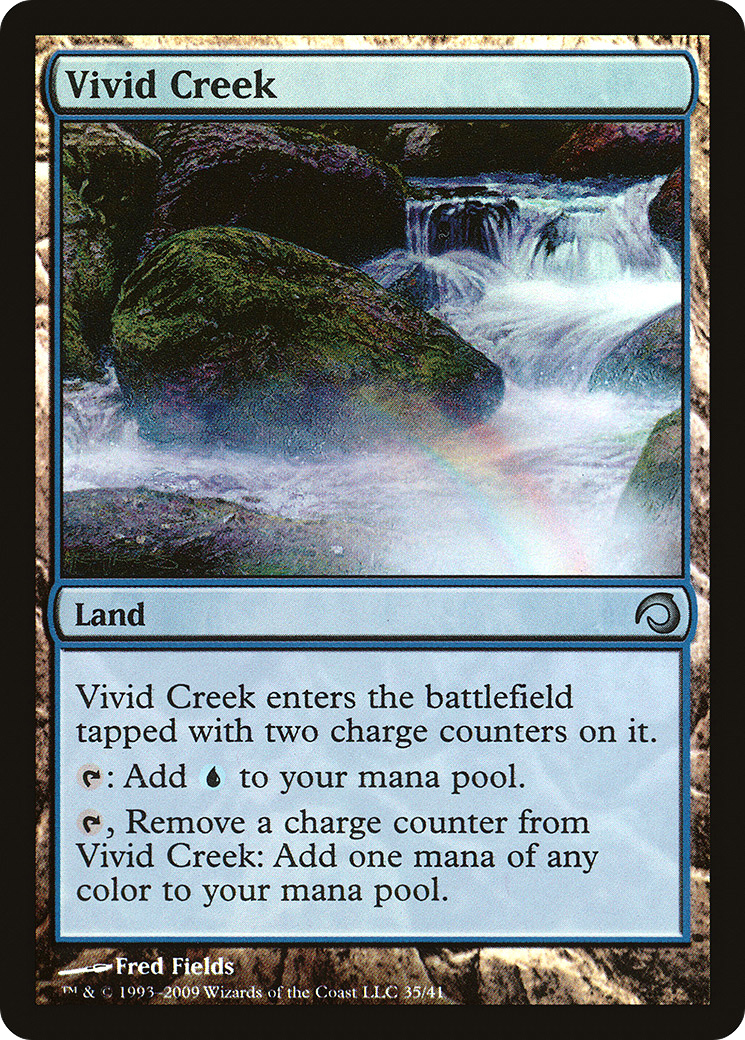 Vivid Creek (PDS-035) - Premium Deck Series: Slivers Foil