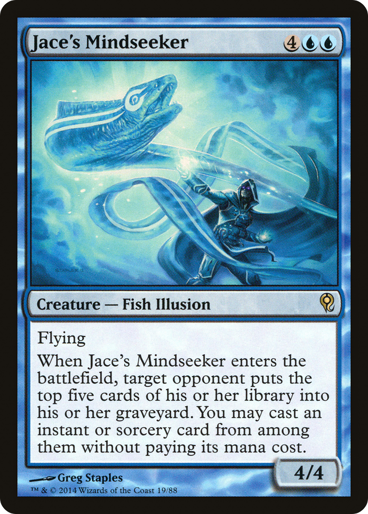Jace's Mindseeker (DDM-019) - Duel Decks: Jace vs. Vraska