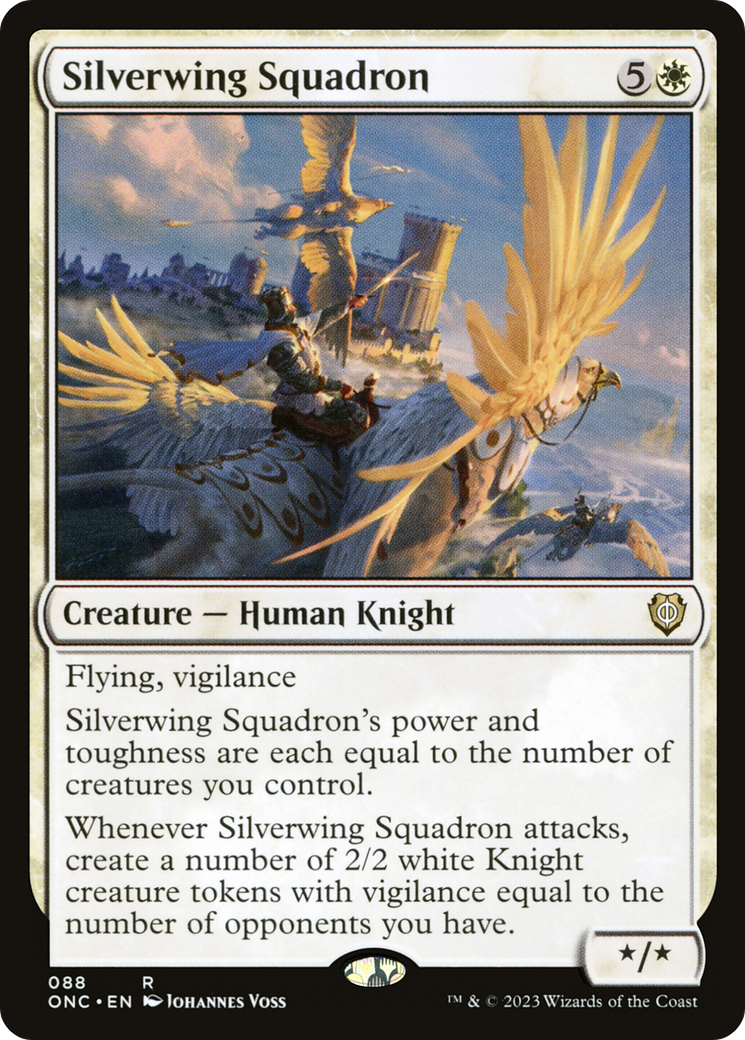 Silverwing Squadron⁣ - Commander: Phyrexia: All Will Be One⁣ (Rare)⁣ [88]