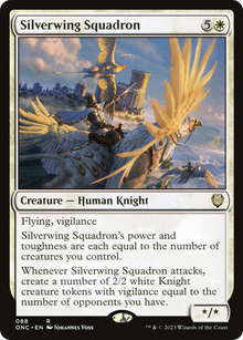 Silverwing Squadron⁣ - Commander: Phyrexia: All Will Be One⁣ (Rare)⁣ [88]