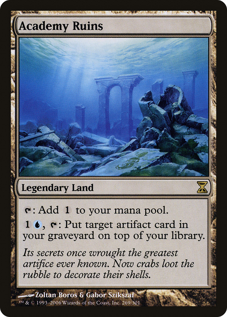 Academy Ruins (TSP-269) - Time Spiral Foil