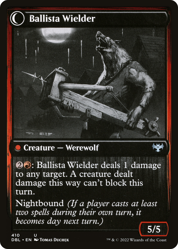 Ballista Watcher (DBL-410) - Innistrad: Double Feature: (Double Faced Transform)