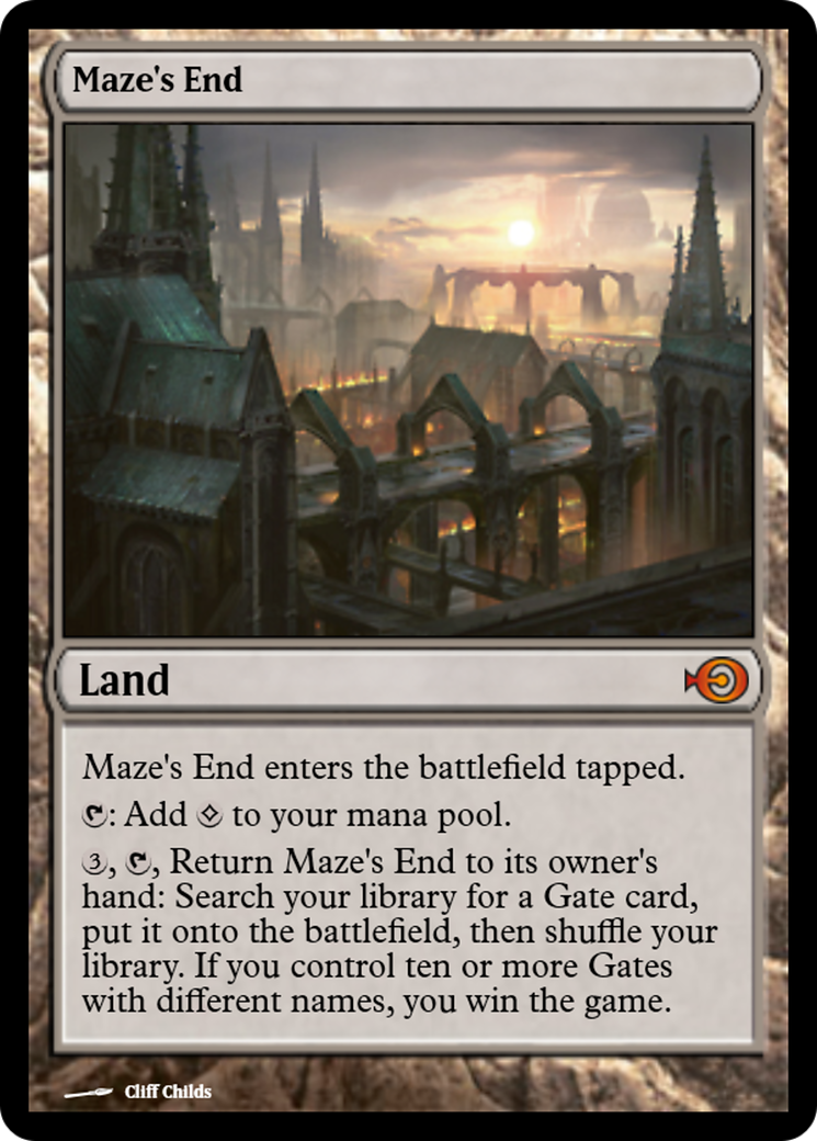 Maze's End (PRM-48572) - Magic Online Promos Foil