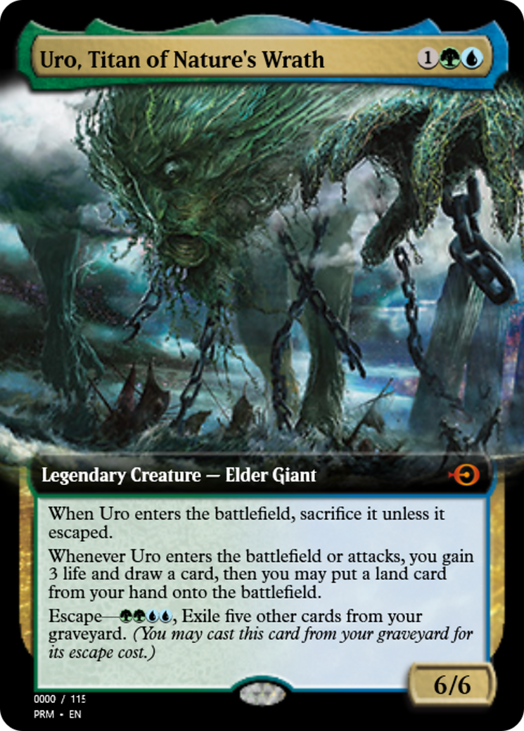 Uro, Titan of Nature's Wrath (PRM-79961) - Magic Online Promos