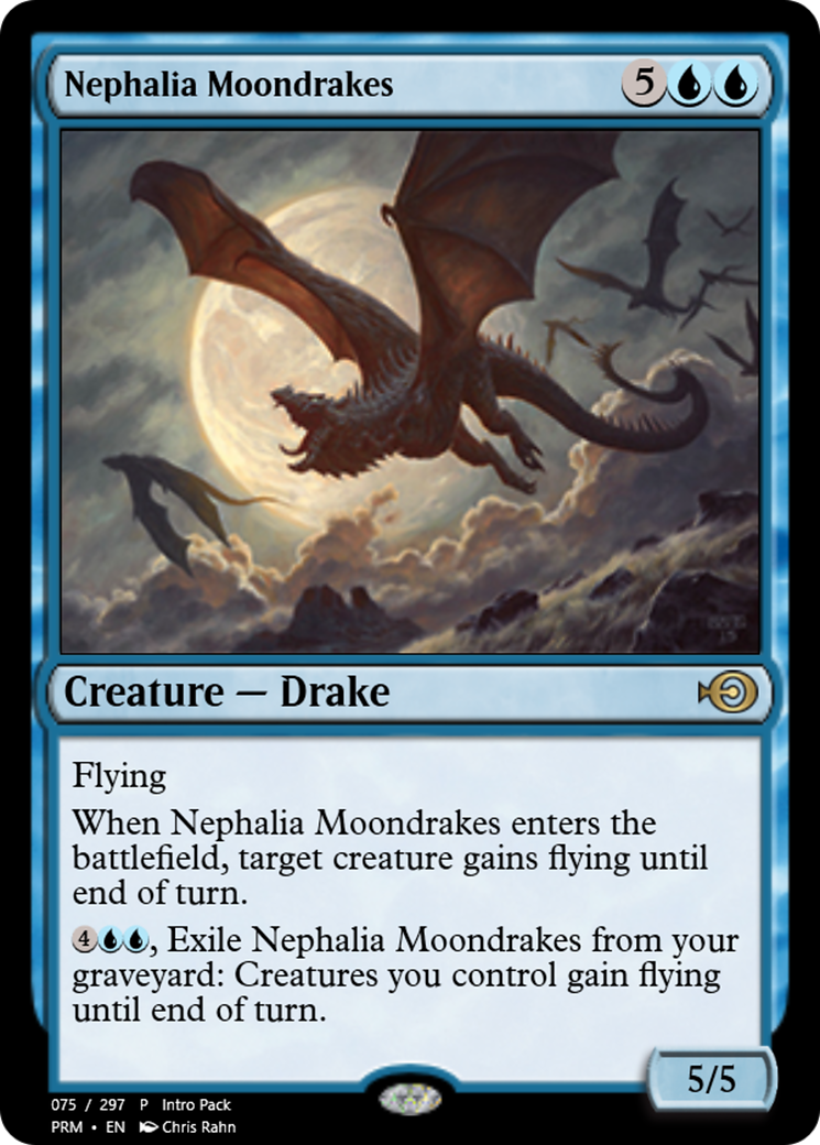 Nephalia Moondrakes (PRM-60458) - Magic Online Promos Foil