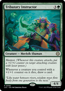 Tributary Instructor⁣ - Commander: The Lost Caverns of Ixalan⁣ (Rare)⁣ [96]