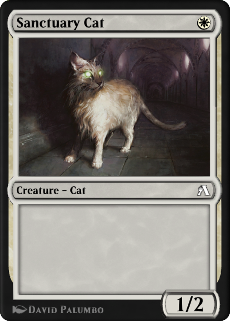 Sanctuary Cat (OANA-008) - Arena New Player Experience Cards