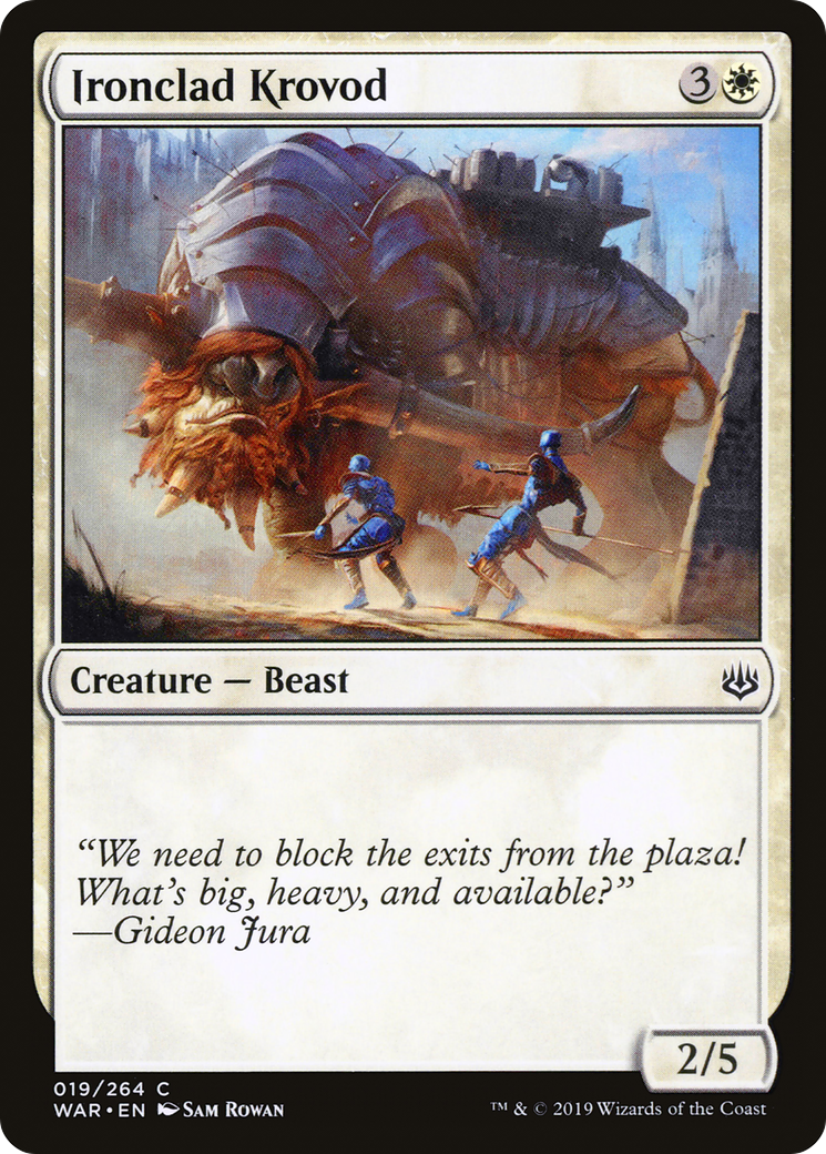 Ironclad Krovod⁣ - War of the Spark⁣ (Common)⁣ [19]