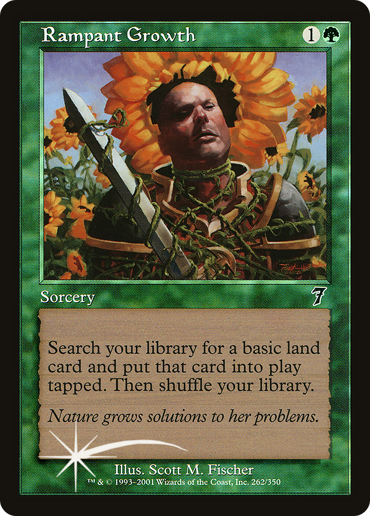 Rampant Growth (7ED-262★) - Seventh Edition Foil