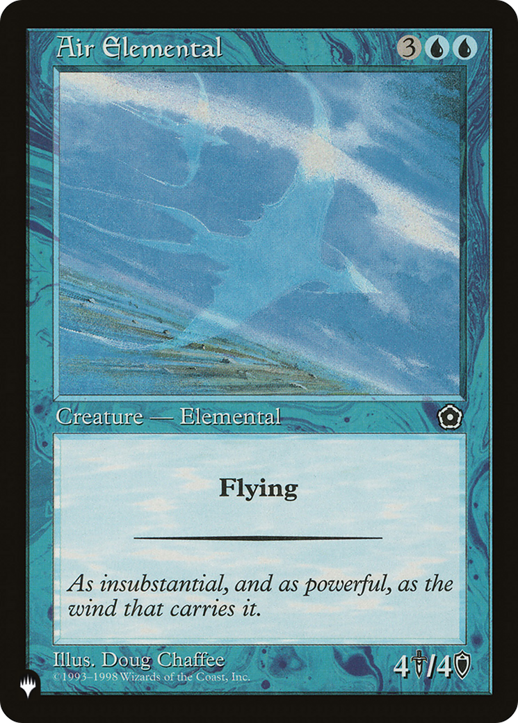 Air Elemental (LIST-P02-31) - The List