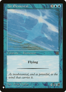 Air Elemental (LIST-P02-31) - The List