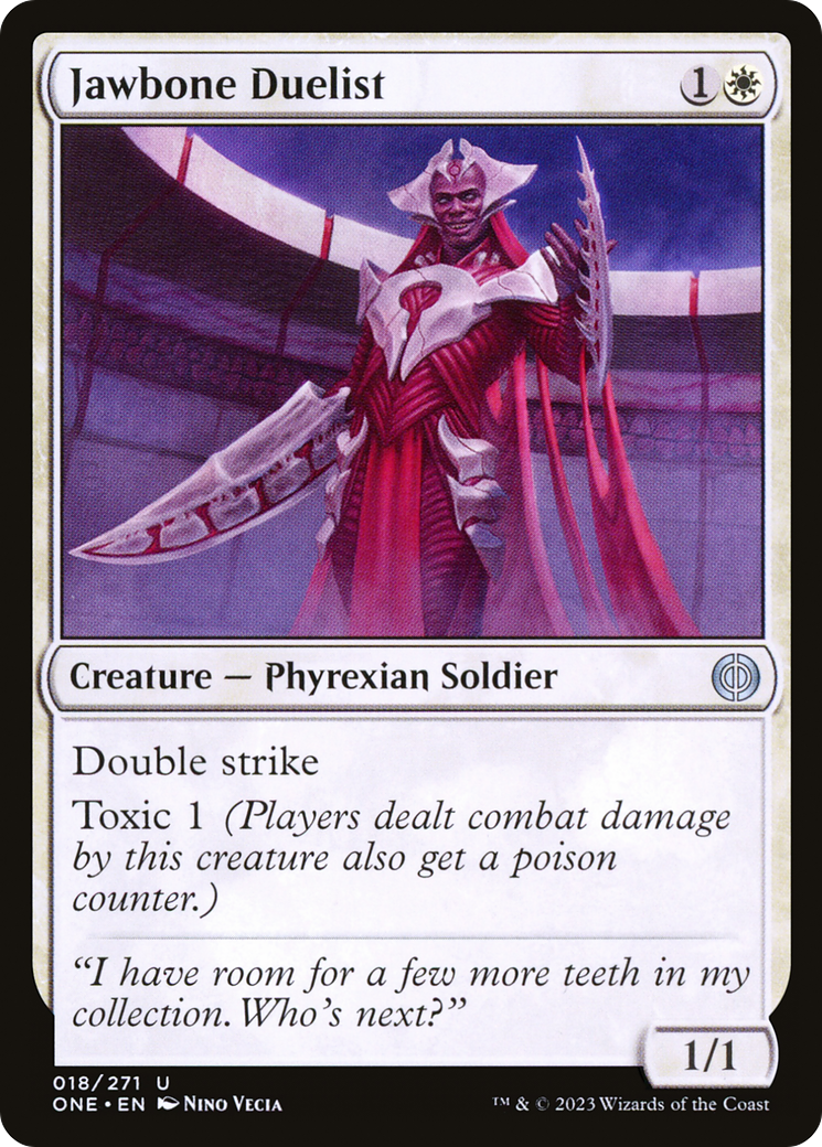 Jawbone Duelist (ONE-018) - Phyrexia: All Will Be One