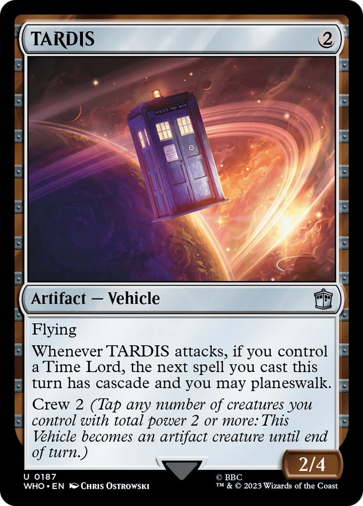 TARDIS⁣ - Universes Beyond: Doctor Who⁣ (Uncommon)⁣ [187]