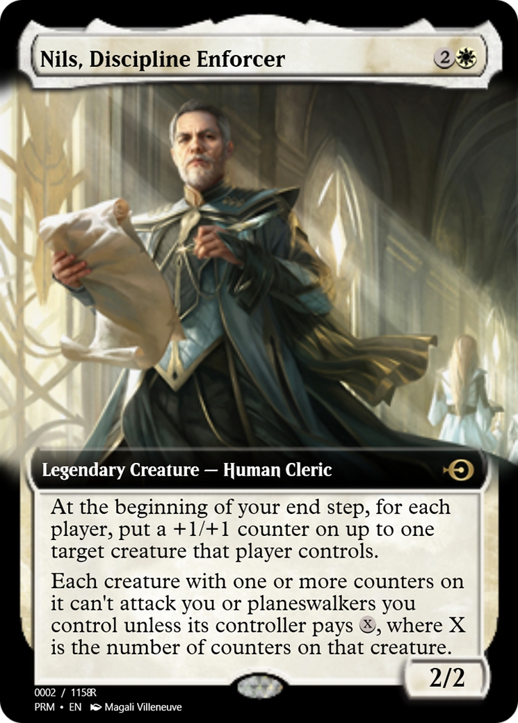 Nils, Discipline Enforcer (PRM-89976) - Magic Online Promos Foil