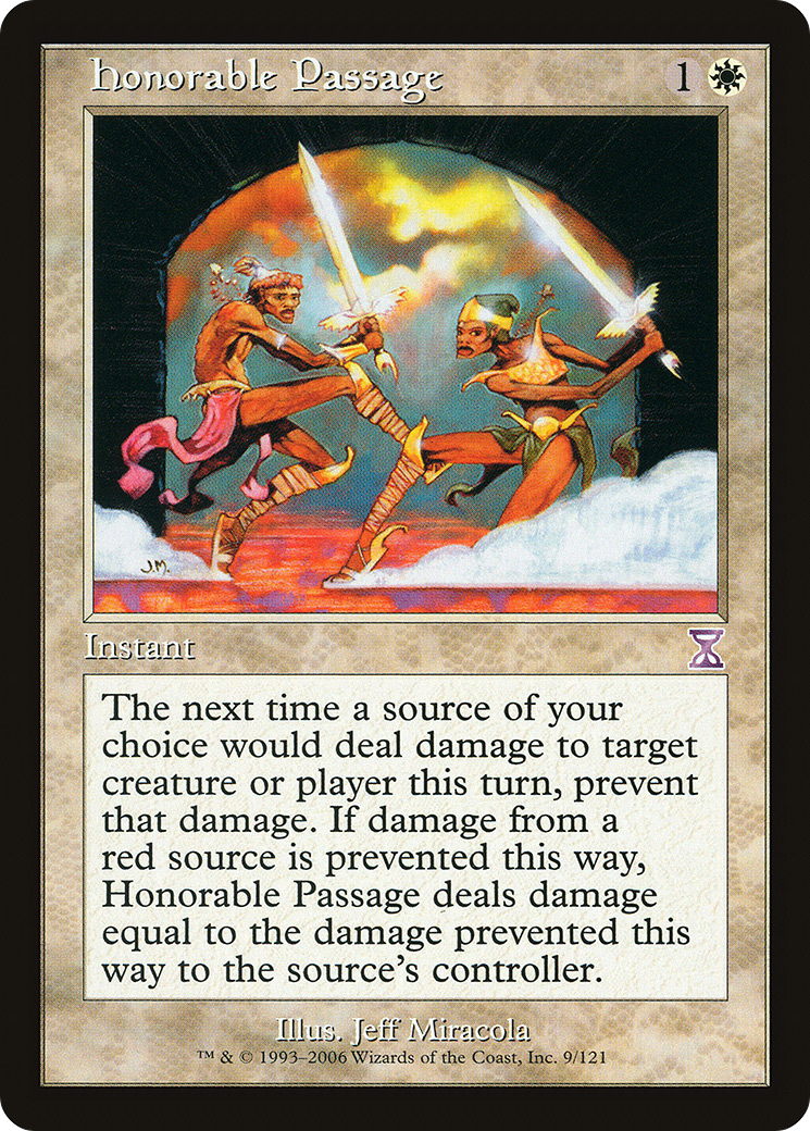 Honorable Passage (TSB-009) - Time Spiral Timeshifted