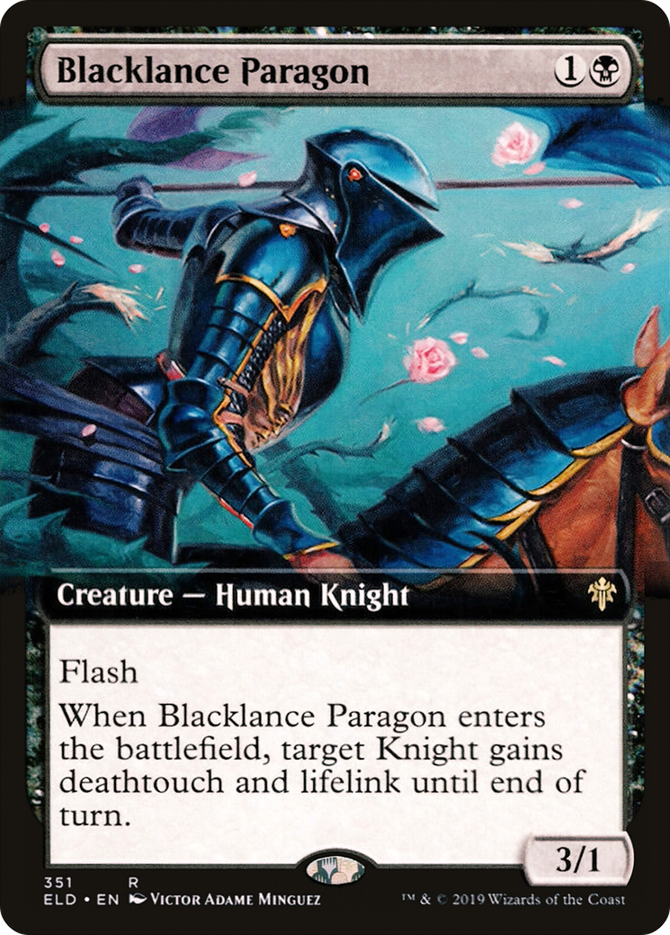 Blacklance Paragon⁣ - Throne of Eldraine: Extras⁣ (Rare)⁣ [351]