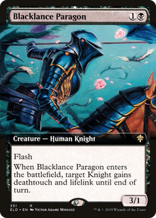 Blacklance Paragon⁣ - Throne of Eldraine: Extras⁣ (Rare)⁣ [351]