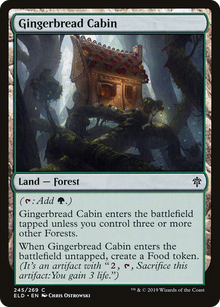 Gingerbread Cabin (ELD-245) - Throne of Eldraine Foil