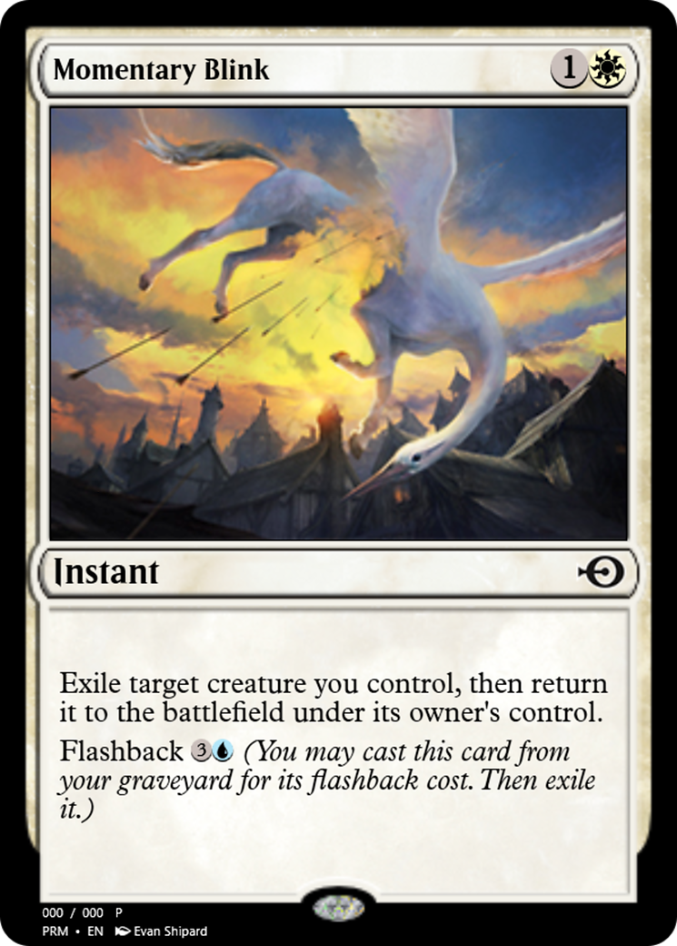 Momentary Blink (PRM-60478) - Magic Online Promos Foil