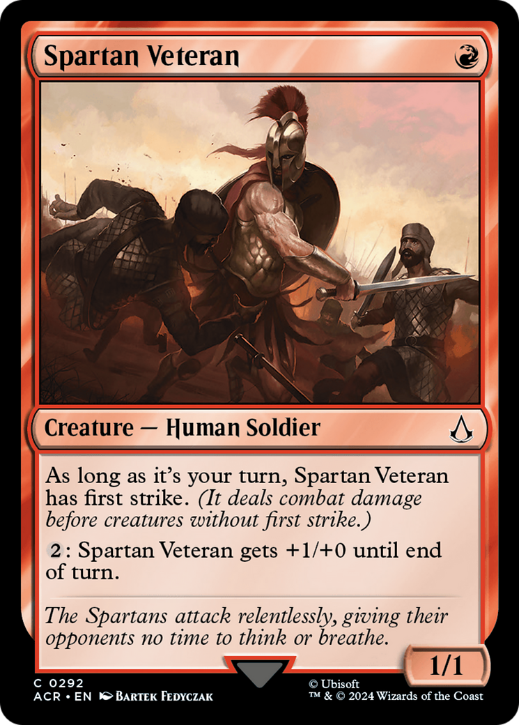 Spartan Veteran⁣ - Universes Beyond: Assassin's Creed: Extras⁣ (Common)⁣ [292]
