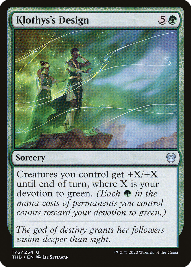 Klothys's Design⁣ - Theros Beyond Death⁣ (Uncommon)⁣ [176]
