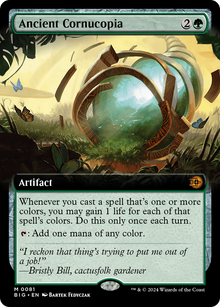 Ancient Cornucopia (Extended Art) (BIG-081) - The Big Score: (Extended Art) Foil